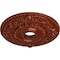 Ekena Millwork Rose Ceiling Medallion (Fits Canopies up to 7 1/4"), 18"OD x 3 1/2"ID x 1 1/2"P, Firebrick CM18ROFIF - alternate 4